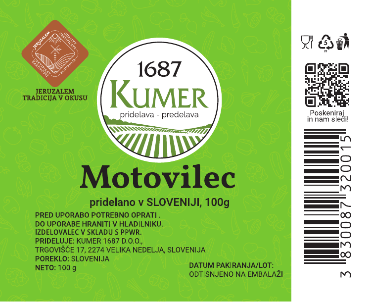 Kumer 1687 Lamb's lettuce / Valerianella 100 g